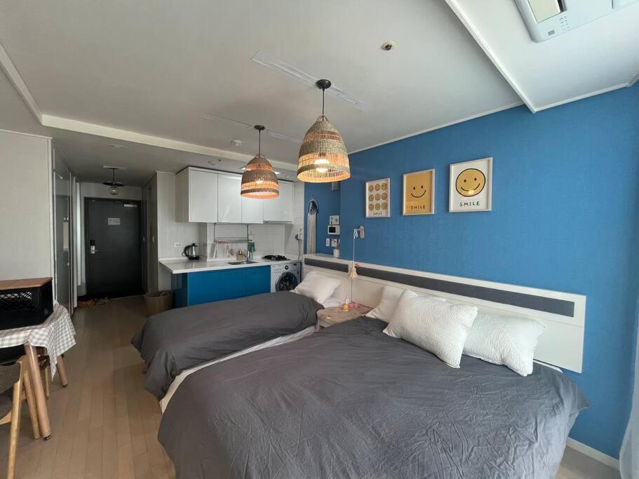 Haeundae Beach Stay #2Min Walk #2Beds 釜山広域市 エクステリア 写真