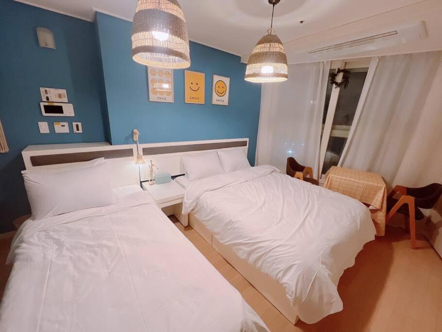 Haeundae Beach Stay #2Min Walk #2Beds 釜山広域市 エクステリア 写真